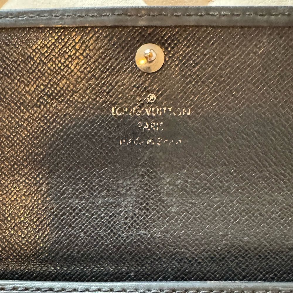 Louis Vuitton Black Epi Leather Long Wallet - Picture 4 of 10